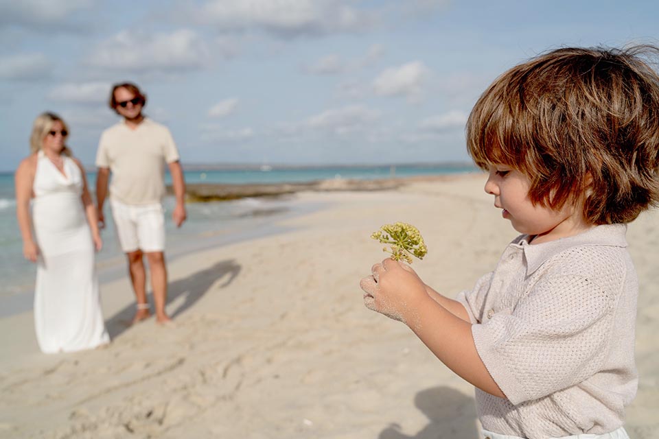 Fotografía familiar Formentera