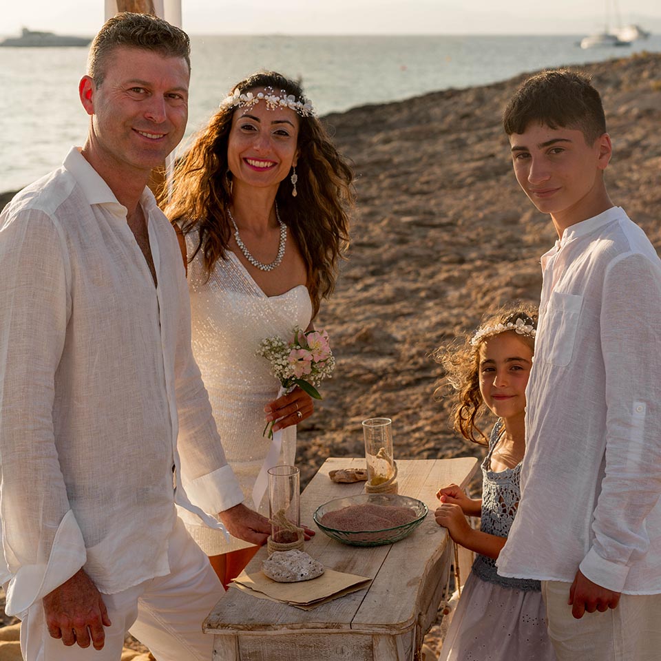 Bodas sin invitados en Formentera